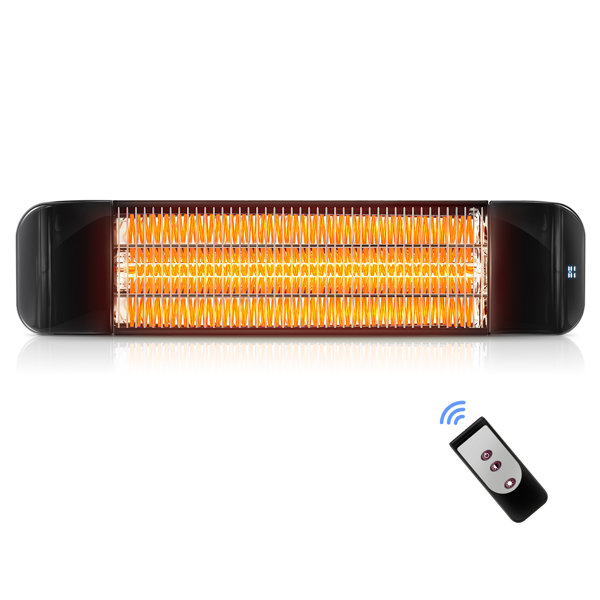 Patio Heater Uthfy Outdoor ,1500 Watt Electric Wall Mounted Heater