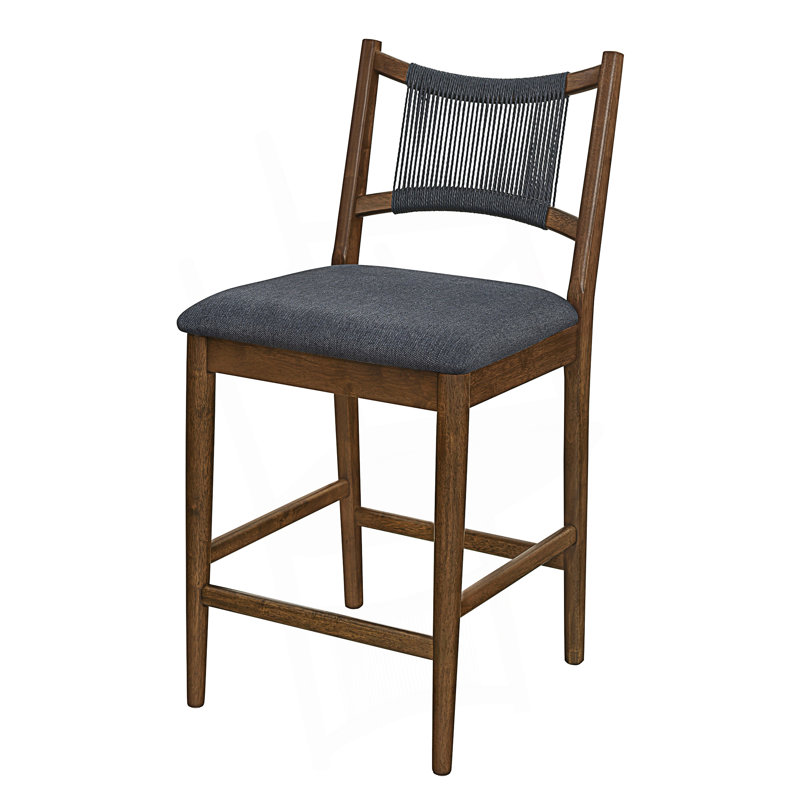 Ensemble de 2 tabourets de comptoir rembourrés