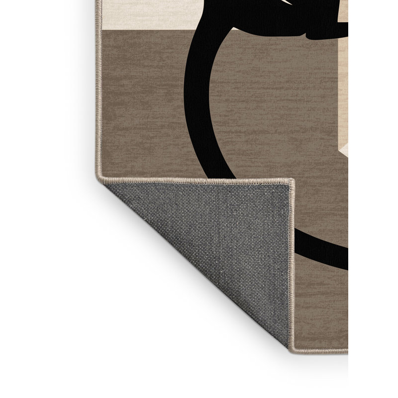 Tapis moelleux moelleux moelleux et moelleux Ahmad, 4 x 6