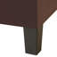 Banc de rangement capitonné en similicuir de 45 po pour le salon-153217701