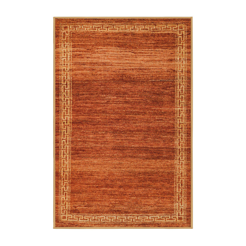 Tapis abstrait moderne 4960, Rectangle 7 pi x 9 pi