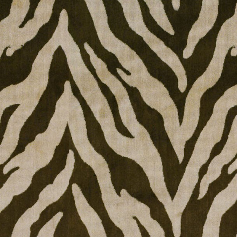 Coussin Plutus Zebra, Tribal, 20 po x 30 po