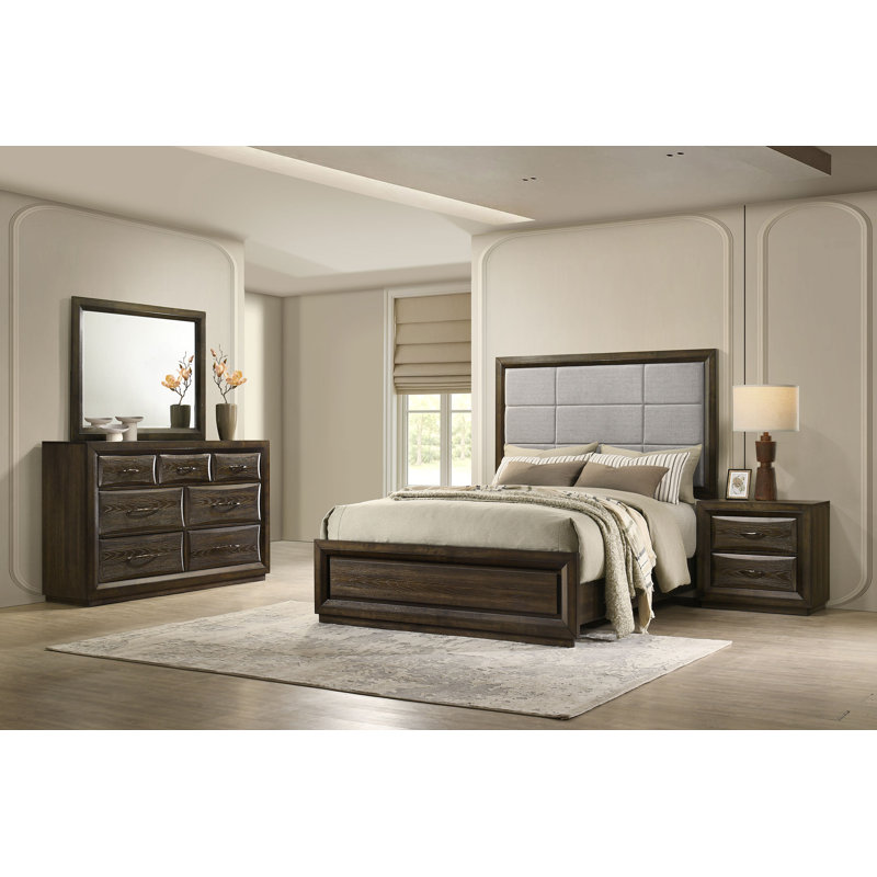 Ensemble de chambre avec très grand lit 4 pièces Arignote, Très grand californien