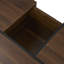 Table basse élégante de 47 po avec rangement dissimulé, tablette ouverte et tiroirs