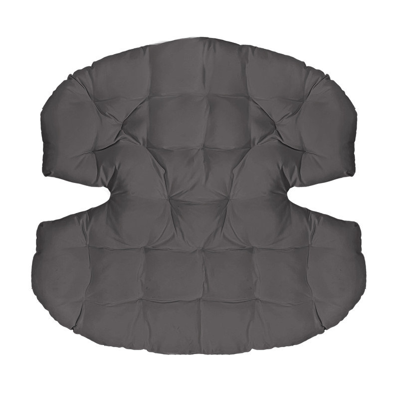 Outdoor Rocking Chair Seat Cushion, Gray