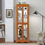 Vitrine, verre, bois, rangement pour, vin élégant, jouets et objets de collection-1962102712
