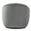 Fauteuil d'appoint pivotant en velours Modern