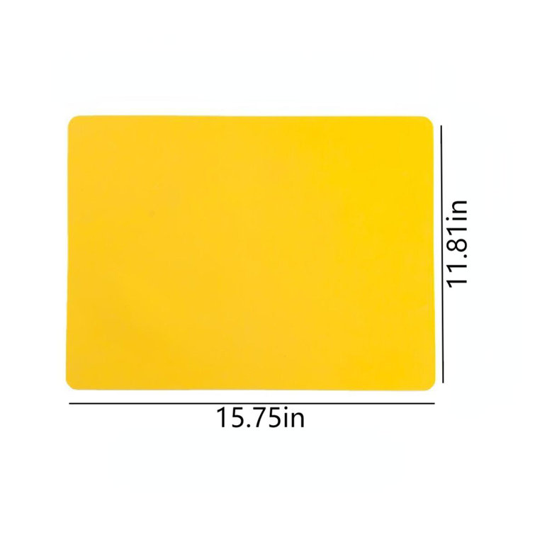 Captive Gala Silica Gel Rectangle Placemat | Wayfair