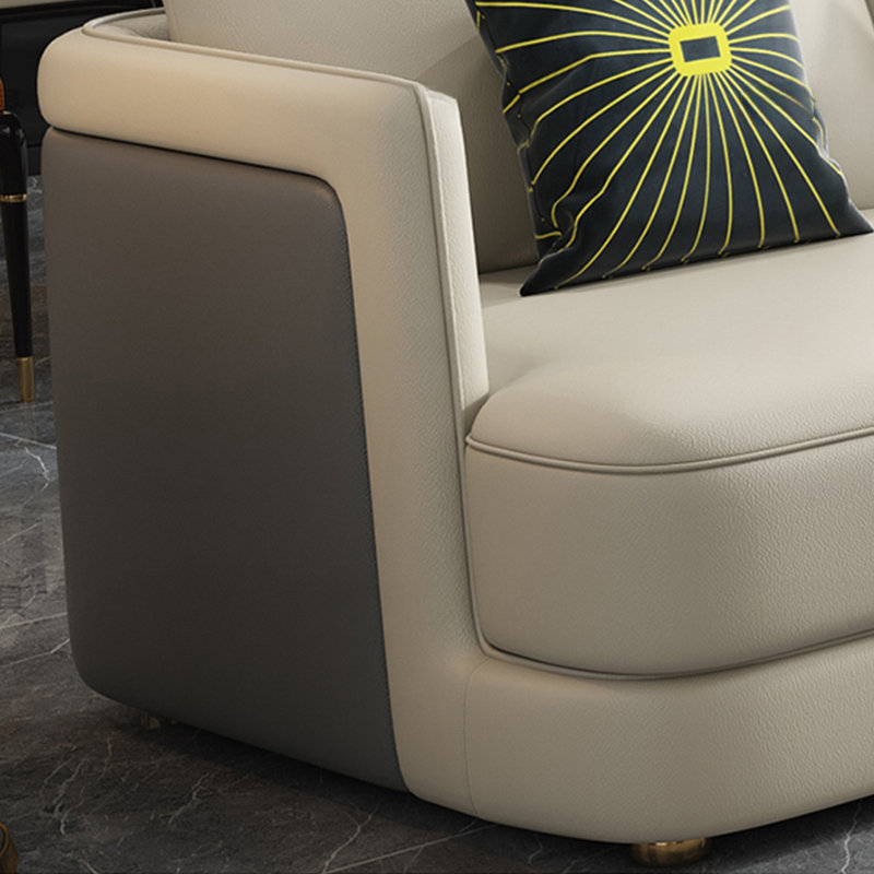 Petit canapé moderne et moderne, H 35,43 po x l 86,61 po x P 37,4 po, 3