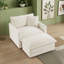 Chaise d'appoint moderne avec repose-pieds-1045483623