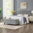 Meshell Linen Blend Upholstered Storage Bench-1278784045