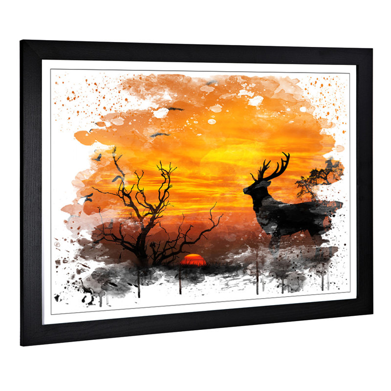 Print, 45cm H x 62cm W, Framed Picture