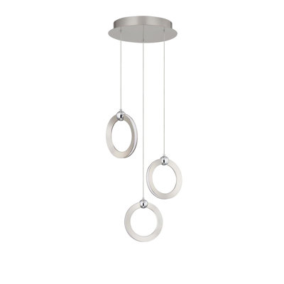 3 - Light LED Pendant