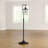 Hampson 59.5'' Dark Bronze Arched Floor Lamp