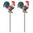 Rooster Plant Pick Set/2