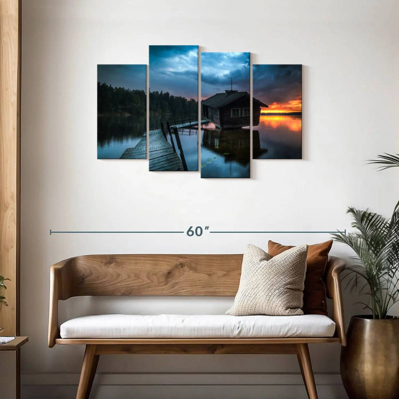 Lilie Drunken Sauna In Finland, 27" H x 43" W