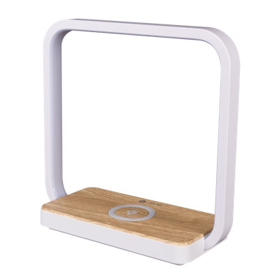 Contemporary White Wireless Phone Charger