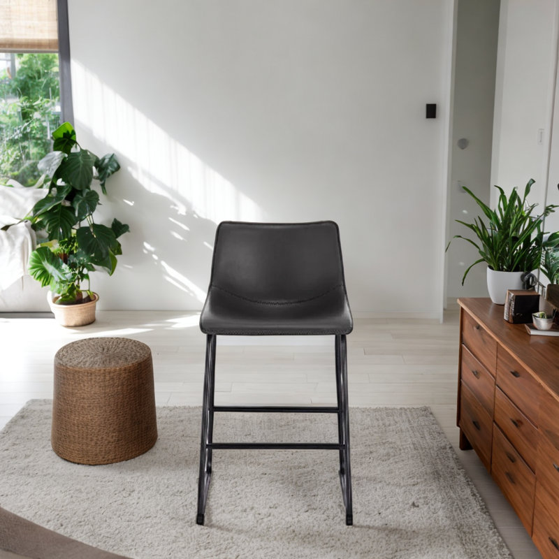 Tabouret de comptoir Marteny Dondan, Tabouret de comptoir (siège d'une hauteur de 26 p, Noir