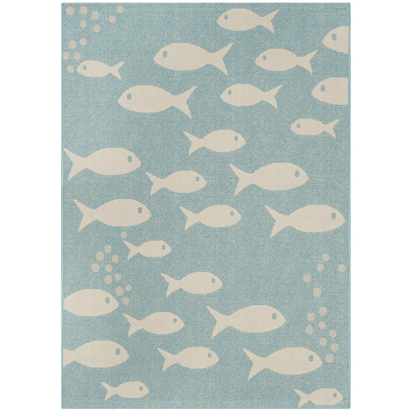 Paugh Performance Animal Print Indoor/Outdoor Area Rug, Rectangle 2' x 3'7"