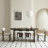Black Oval Solid Wood Dining Table-2008016561