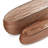 Celsino Textured Glass Oval Vases-Smoked Textured Glass