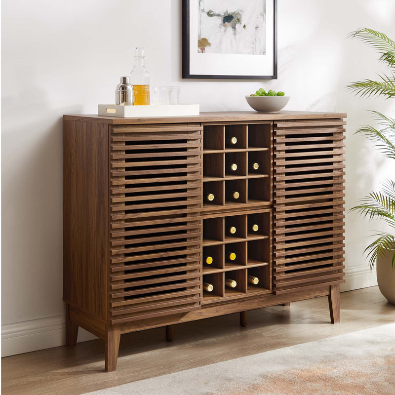 Walnut 3-Piece Office Desk and Bookshelf Set