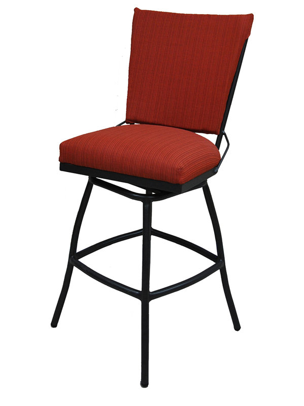 Tabouret de bar 35 "avec coussin Darin