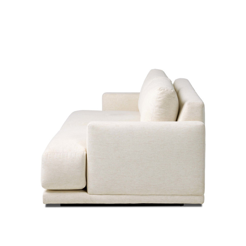 Jennings Sofa - 85"-Crypton Nomad Snow