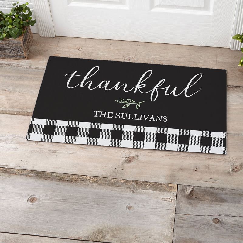 Tapis d'entrée antidérapant Buffalo Check 35 po x 20 po, Oui