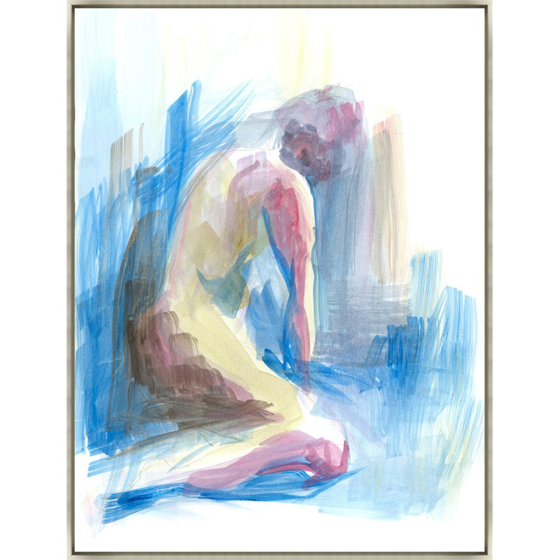 Missing Feeling Print by Helen Parker, Glass Coat Framed, 38.5" H x 25.5" W