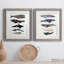 Baleine graphique I - ensemble de 2 cadres photo-966349125-966349126-1023591132