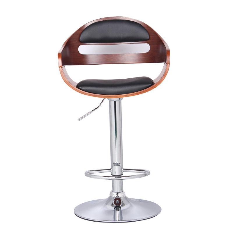 Tabouret de bar Caple, Noir