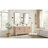 Charnley 72" Double Bath Vanity with White Grain Composite Stone Top-818002264