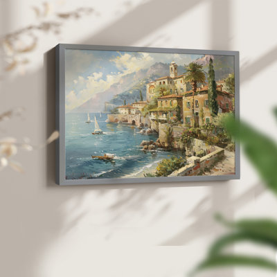 Nautical Series-CCXIX -Framed Print - Restickable