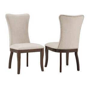 Lydon Wingback Upholstered Dining Chair