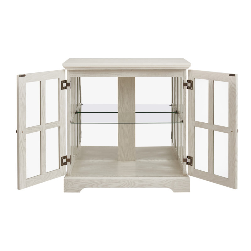 LED Curio Display Cabinet, White
