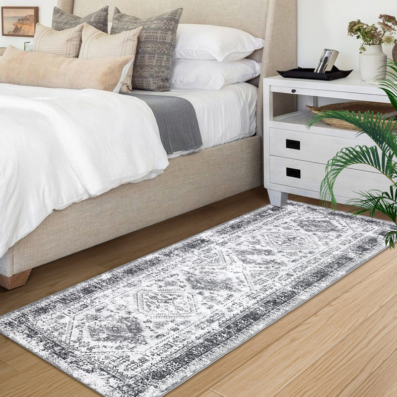 Tapis Tywanda avec envers antidérapant, Tapis de couloir 2 pi x 6 pi