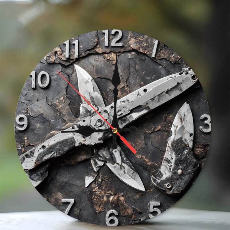Horloge avec aiguilles
