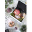 D3 ", boules de Noël décoratives, boules de Noël suspendues en verre pour décorations de fêtes, lot de 12