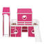 Lit mezzanine double avec glissade et tour
