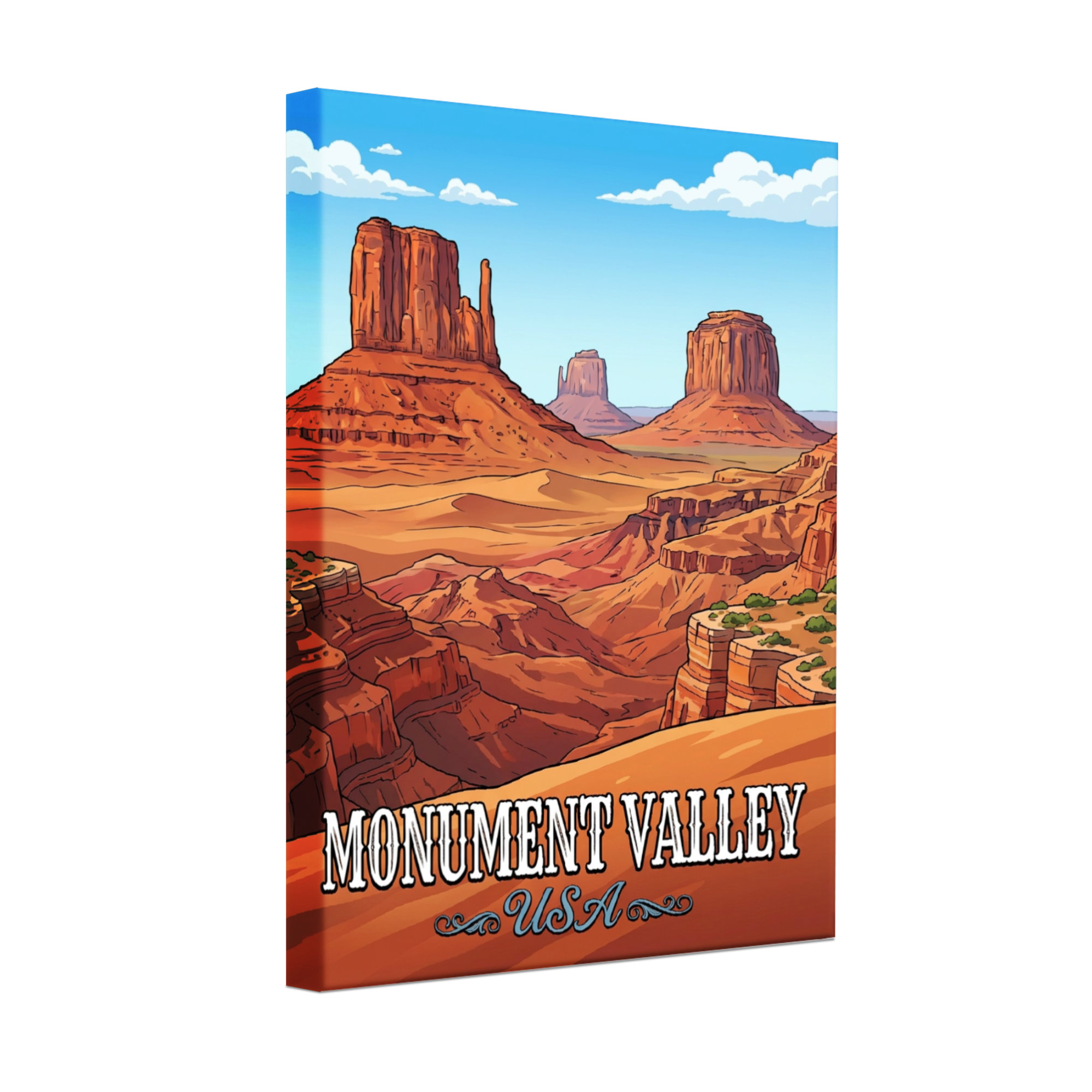 Winston Porter Scenic &Cityscapes Monument Valley Usa Landscape Art ...