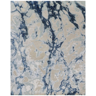 Handmade Wool Abstract Area Rug