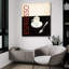 Art mural en verre rouge «Cafe Moderne 4» par Marco Fabiano-1328428642