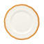 Scalloped Edge Ribbon Handmade Bone China Appetizer Plate-998959102