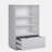 Coastal Bookcase With Lower Drawer, White finish