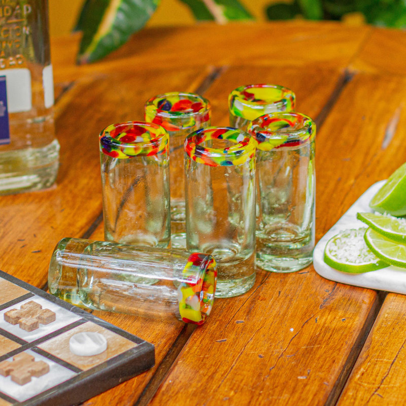 2 oz. Stemless Wine Glass Set