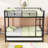 Antolic Full Over Full Iron Bunk Bed With Twin Trundle And Safety Guardrails-988233213