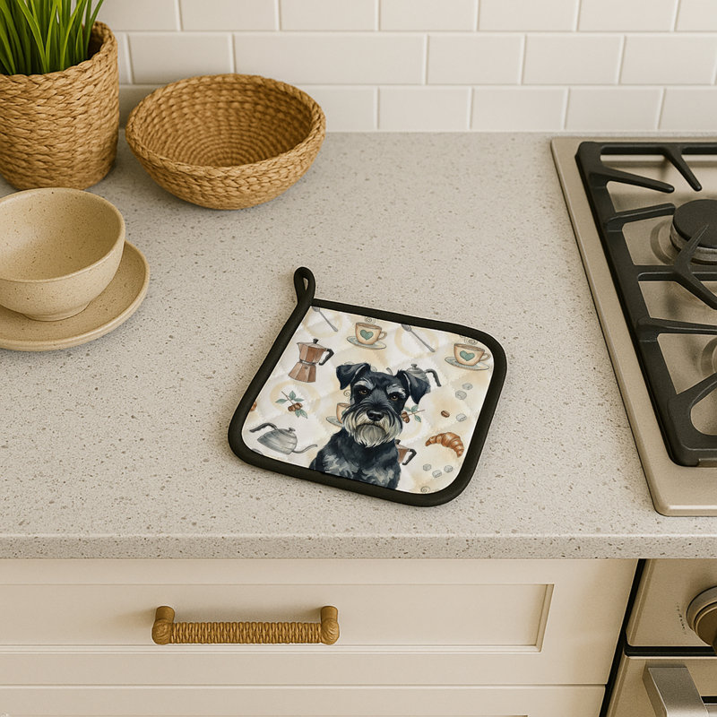Paire de porte-cafetières standard Schnauzer