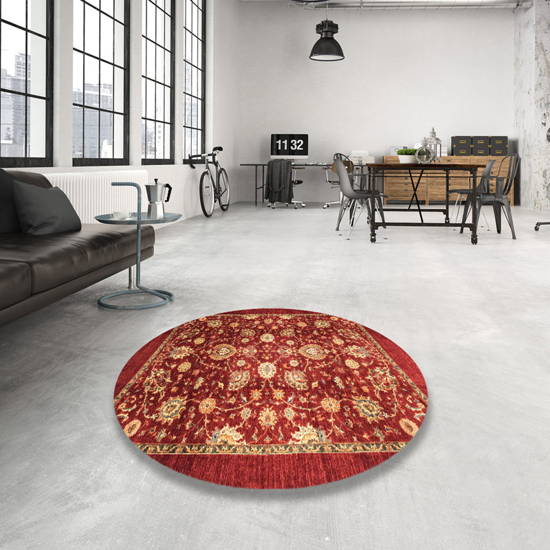 Oriental Indoor Rug, Square 7'