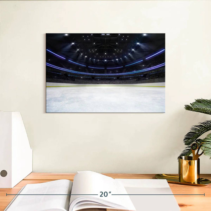 Patinoire de hockey Sireci, H 8 po x l 12 po